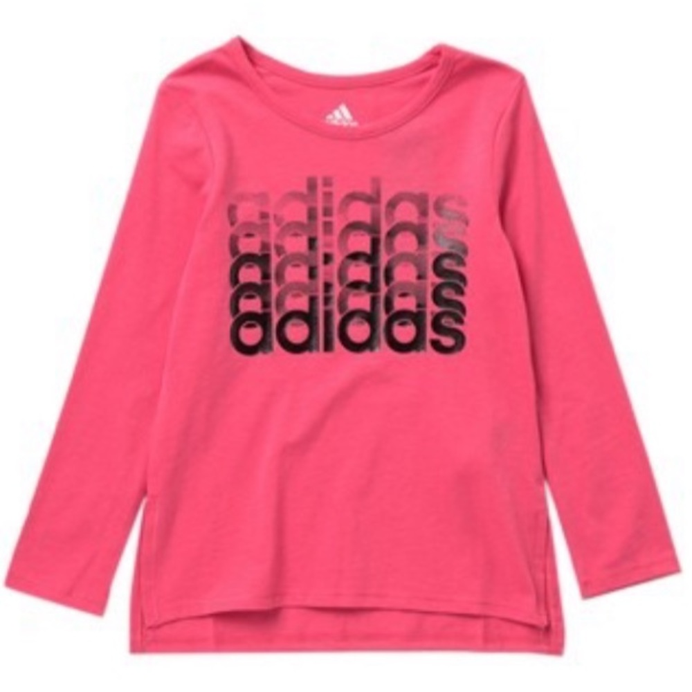 BNWT Adidas Girl’s Long Sleeve Crew Neck Shirt